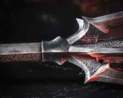Der Herr der Ringe - Saurons Streitkolben Replik mit Kriegsbanner