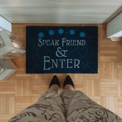 Der Herr der Ringe - Speak Friend & Enter Fußmatte