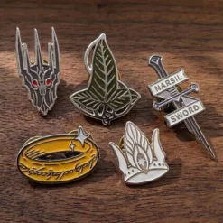 Der Herr der Ringe - Symbol Pins 5er Set