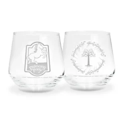 Der Herr der Ringe - Tänzelndes Pony & Gondor Gläser 2er Set