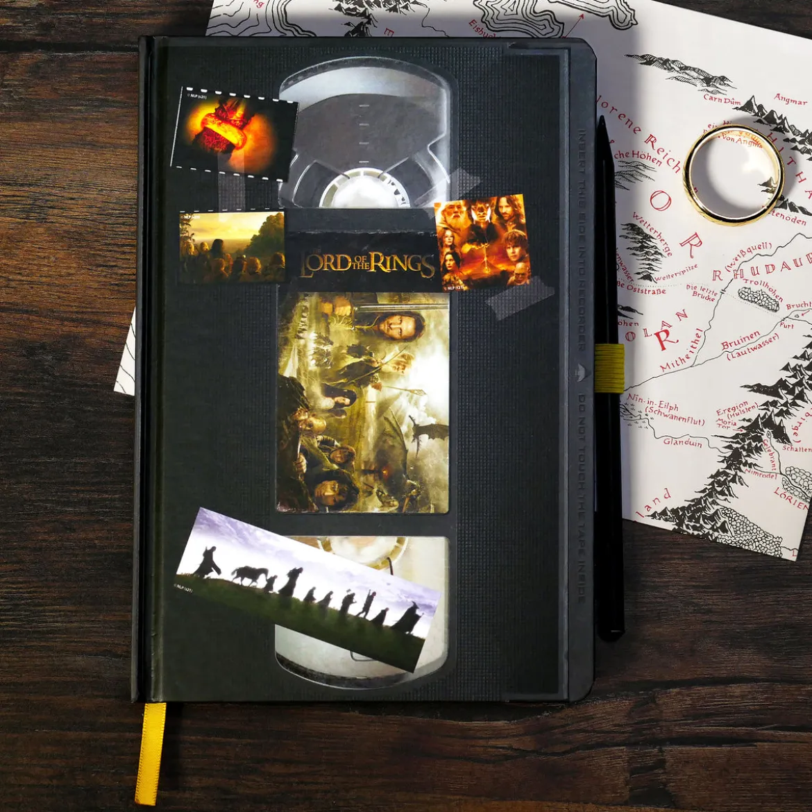 Der Herr der Ringe - Trilogie VHS Premium Notizbuch A5