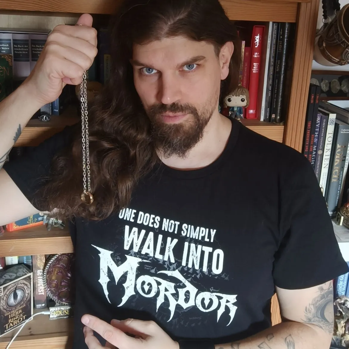 Der Herr der Ringe - Walk Into Mordor T-Shirt schwarz