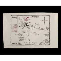 Der Hobbit Geschirrtuch Thorins Map 72 cm