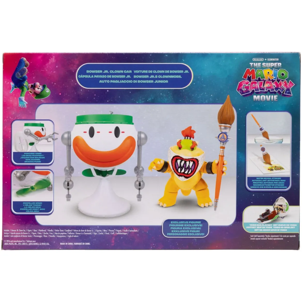 Der Super Mario Galaxy Film Actionfigur Bowser Jr. with