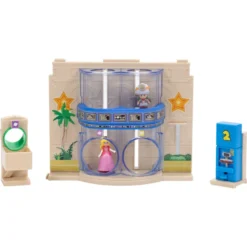Der Super Mario Galaxy Film Diorama mit 2 Minifiguren