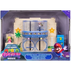 Der Super Mario Galaxy Film Diorama mit 2 Minifiguren