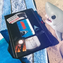 Der weiße Hai - Beach Closed VHS Premium Notizbuch A5