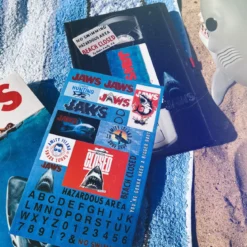 Der weiße Hai - Beach Closed VHS Premium Notizbuch A5