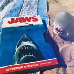Der weiße Hai - Beach Closed VHS Premium Notizbuch A5