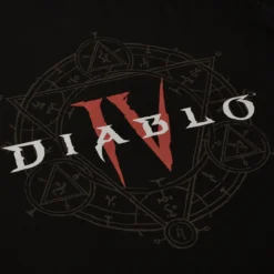 Diablo IV - Hexagramm Logo T-Shirt schwarz