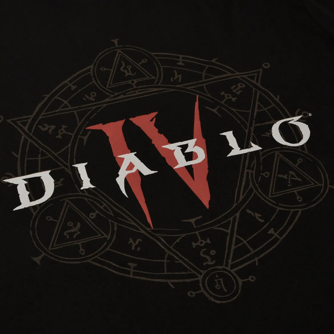 Diablo IV - Hexagramm Logo T-Shirt schwarz