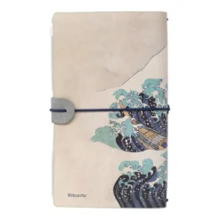 Die große Welle vor Kanagawa - Katsushika Hokusai Notizbuch