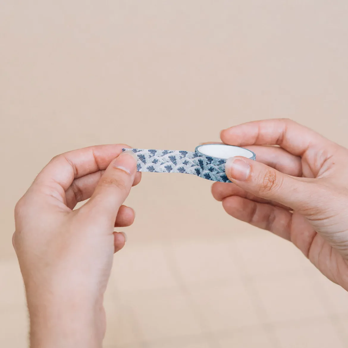 Die große Welle vor Kanagawa - Katsushika Hokusai Washi Tapes 4er Set