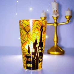 Die Schöne und das Biest - Belle Silhouette Glas