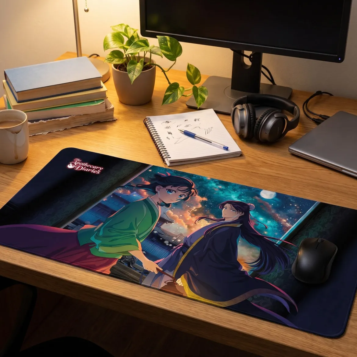 Die Tagebücher der Apothekerin - Jinshi und Maomao Mousepad