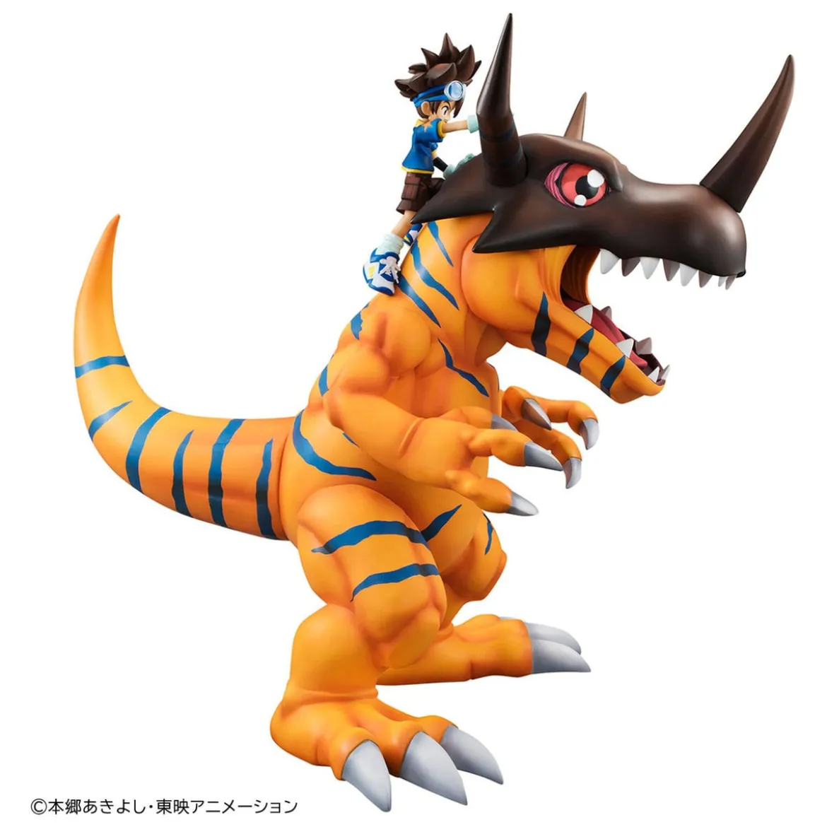 Digimon Adventure - Greymon und Taichi Yagami G.E.M. Series Figurenset (Repeat)