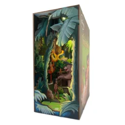 Disney - Das Dschungelbuch Book Nook Modell Bausatz Holz