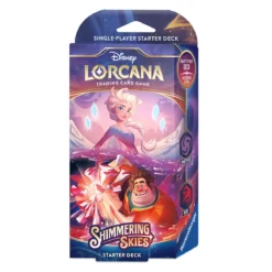 Disney Lorcana Amethyst and Ruby Starterset - Shimmering Skies Trading Card Game