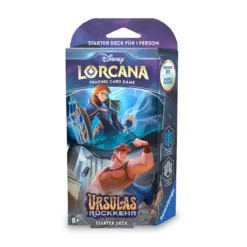 Disney Lorcana Saphir und Stahl Starterset - Ursulas Rückkehr Trading Card Game
