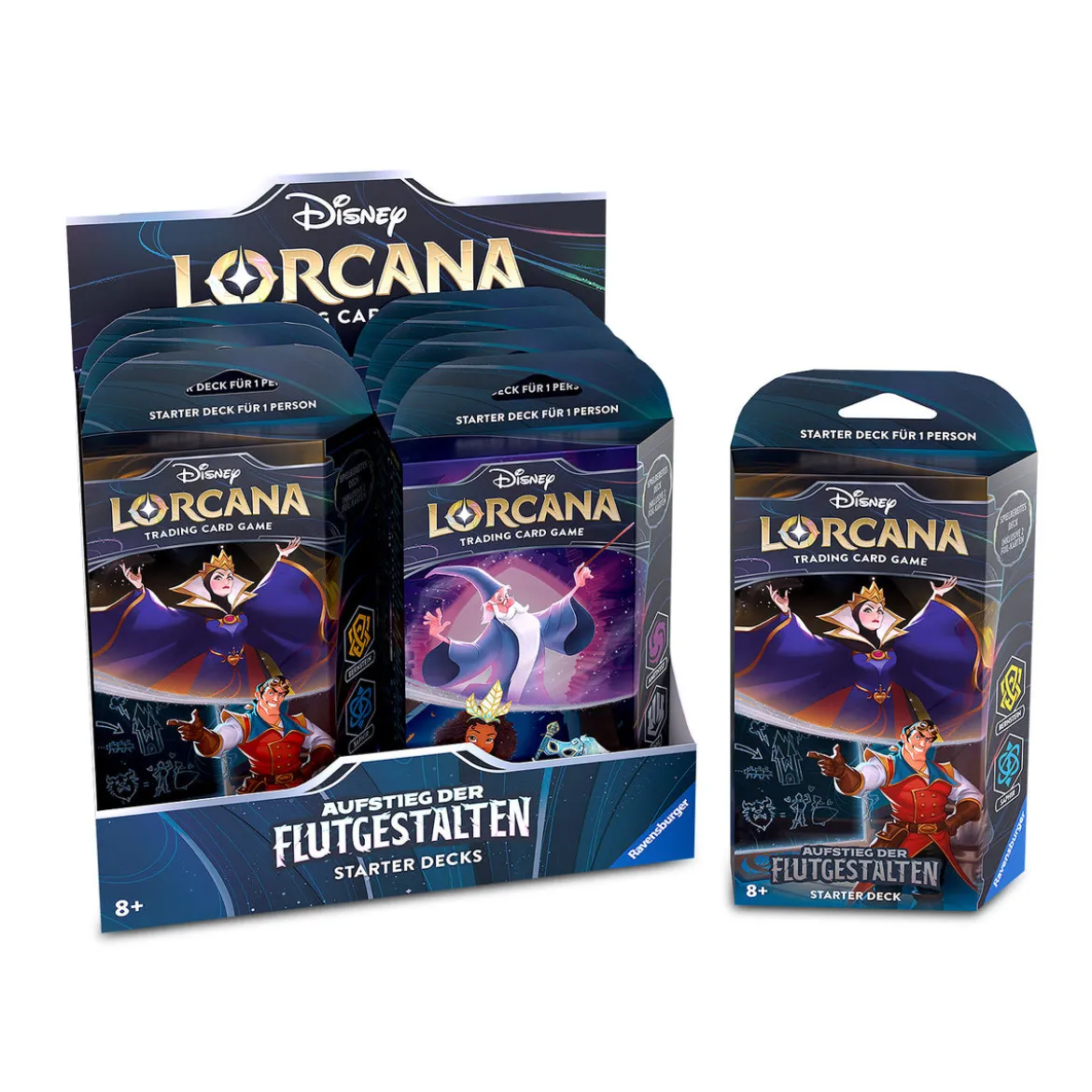 Disney Lorcana Starterset Display - Die Zukunft von Lorcana Trading Card Game