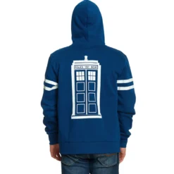 Doctor Who - Tardis Kapuzenjacke blau