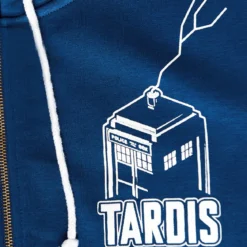 Doctor Who - Tardis Kapuzenjacke blau