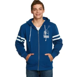 Doctor Who - Tardis Kapuzenjacke blau