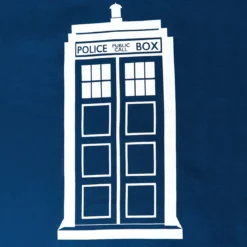 Doctor Who - Tardis Kapuzenjacke blau