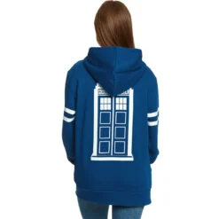 Doctor Who - Tardis Kapuzenjacke blau