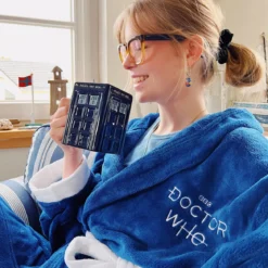 Doctor Who - Tardis Season 11 Bademantel blau