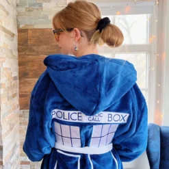 Doctor Who - Tardis Season 11 Bademantel blau