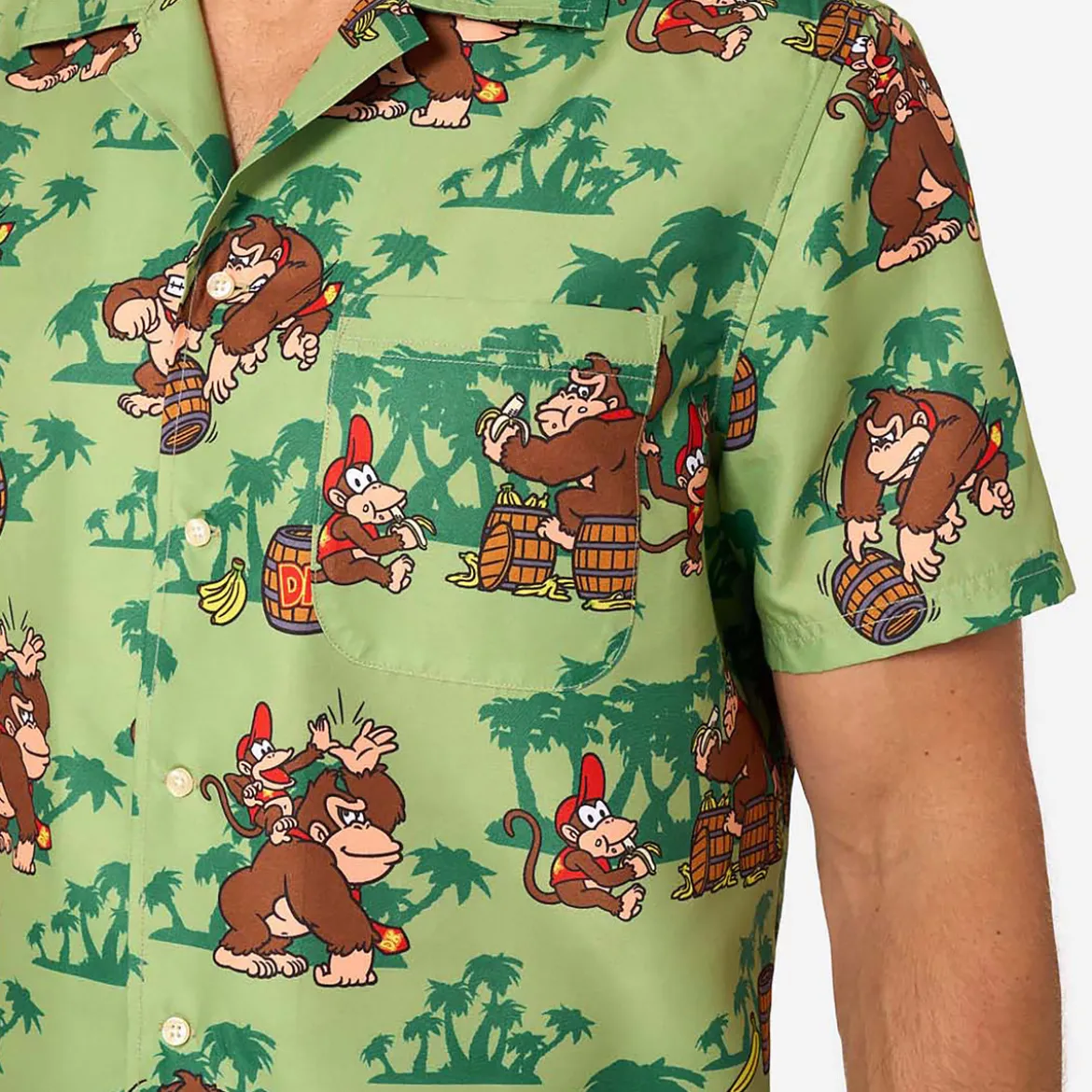 Donkey Kong - Bananas Kurzarm-Hemd