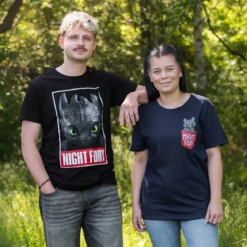 Drachenzähmen leicht gemacht - Night Fury Pocket T-Shirt blau