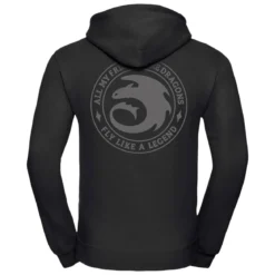 Drachenzähmen leicht gemacht - Night Fury Legend Hoodie schwarz