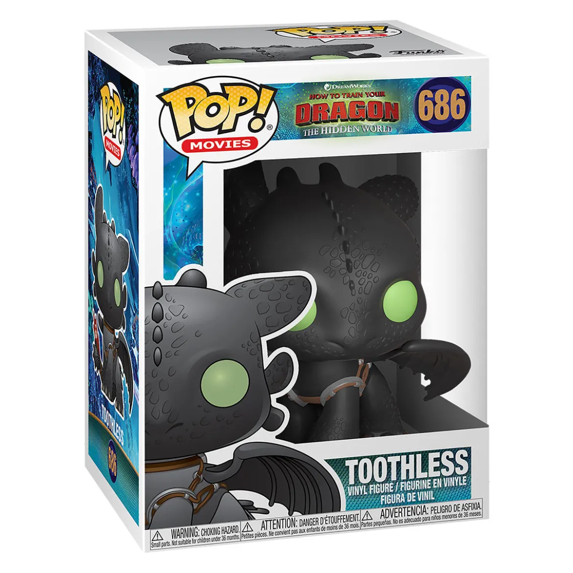Drachenzähmen leicht gemacht - Ohnezahn Funko Pop Figur