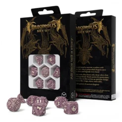 Dracopolis - The Yucatan Featherwing Würfel Set 7tlg