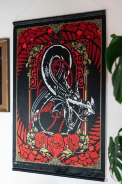 Dragon Ampersand Logo Wall Scroll - Dungeons & Dragons