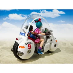 Dragon Ball - Bulma mit Hoipoi Kapsel Nr. 9 S.H. Figuarts Set