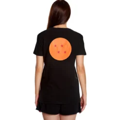 Dragon Ball - Crystal Ball Pyjama kurz schwarz