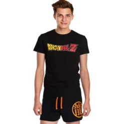 Dragon Ball - Crystal Ball Pyjama kurz schwarz