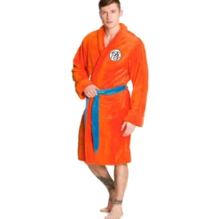 Dragon Ball - Go Sign Bademantel orange