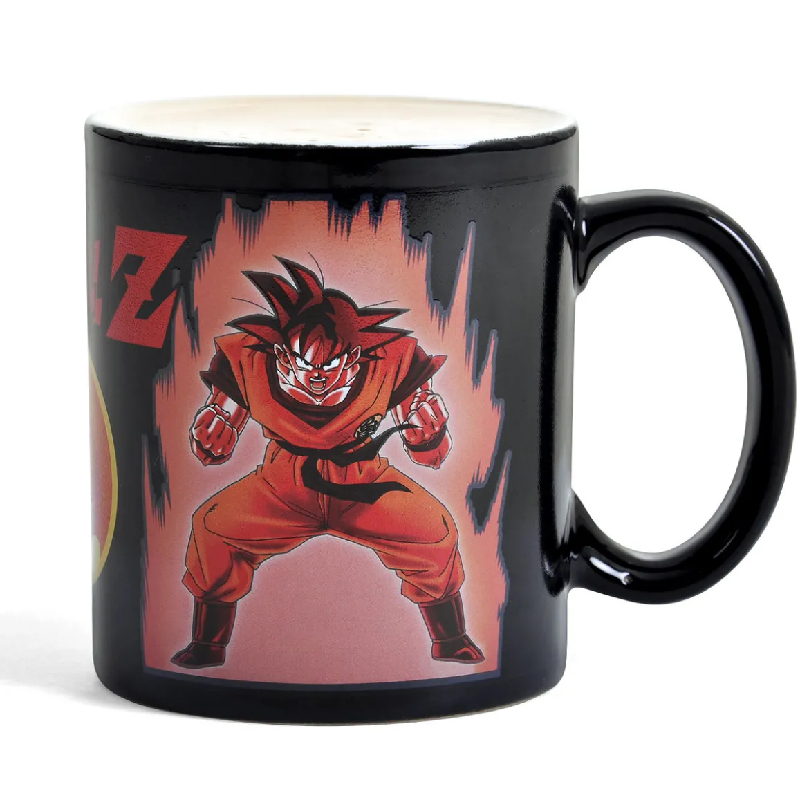Dragon Ball - Saiyajin Son Goku Thermoeffekt Tasse