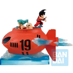 Dragon Ball - Son Goku, Bulma und Krillin Ichibansho Masterlise Figur
