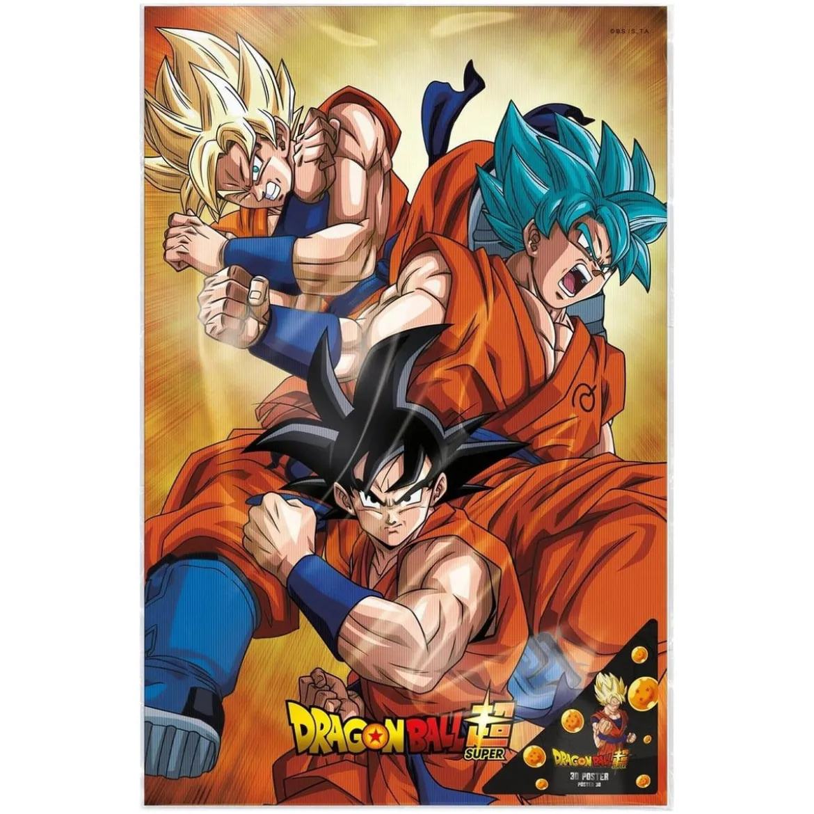 Dragon Ball Super 3D Poster Champa Goku 38 x 58 cm