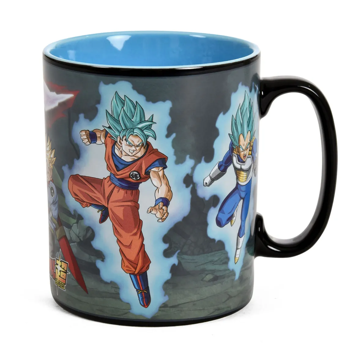 Dragon Ball Super - Saiyans Thermoeffekt Tasse