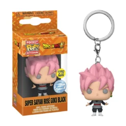 Dragon Ball Super - Super Saiyan Rosé Goku Black Funko Pop Schlüsselanhänger