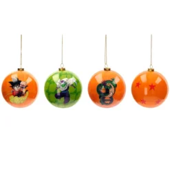 Dragon Ball Weihnachtsbaumkugeln 4tlg