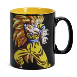 Dragon Ball Z - Goku Kamehameha Thermoeffekt Tasse mit Untersetzer