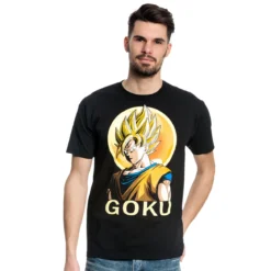 Dragon Ball Z - Goku Super Saiyajin T-Shirt schwarz