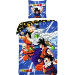 Dragon Ball Z - Group Wende-Bettwäsche inklusive Sportbag